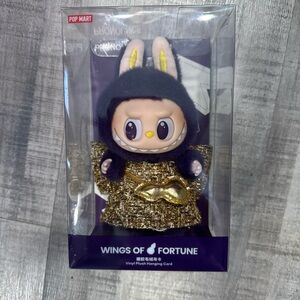 Pop Mart Wings of Fortune Labubu Vinyl Plush Hanging Card
